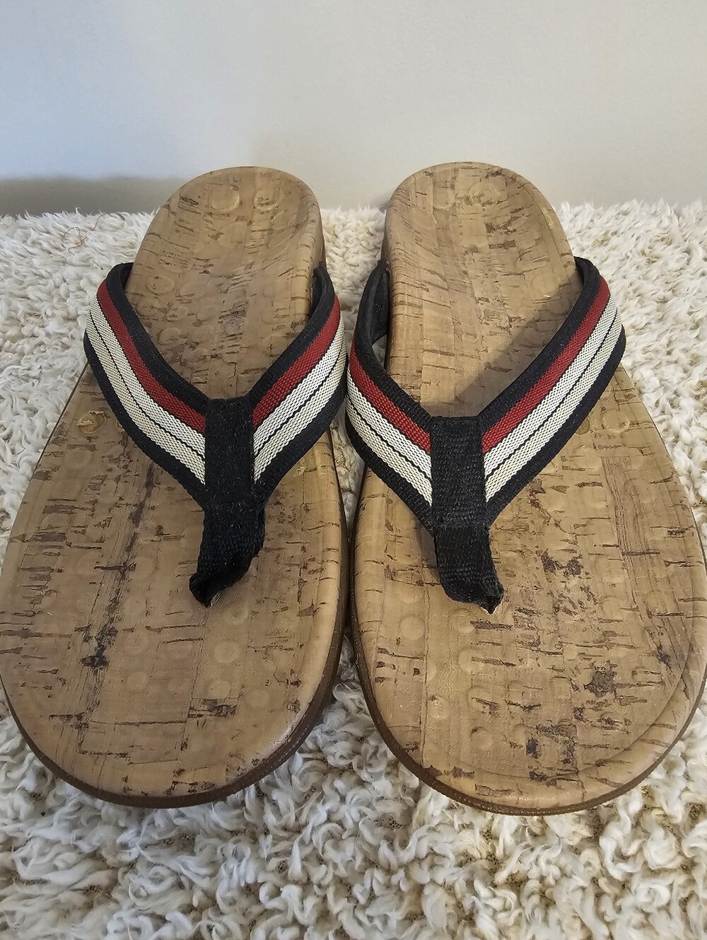 Vionic Orthaheel Flip Flops Size 8